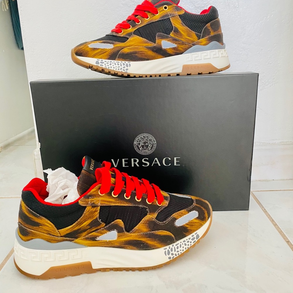 Versace Animalier Sneakers